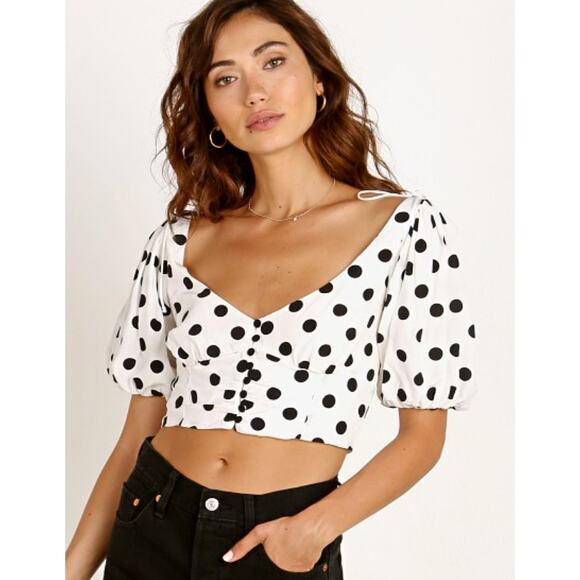 For Love And Lemons Tops - For love and lemons lexington crop top